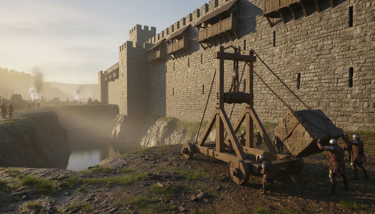 Attaque et défense d'un château fort : techniques et stratégies médiévales