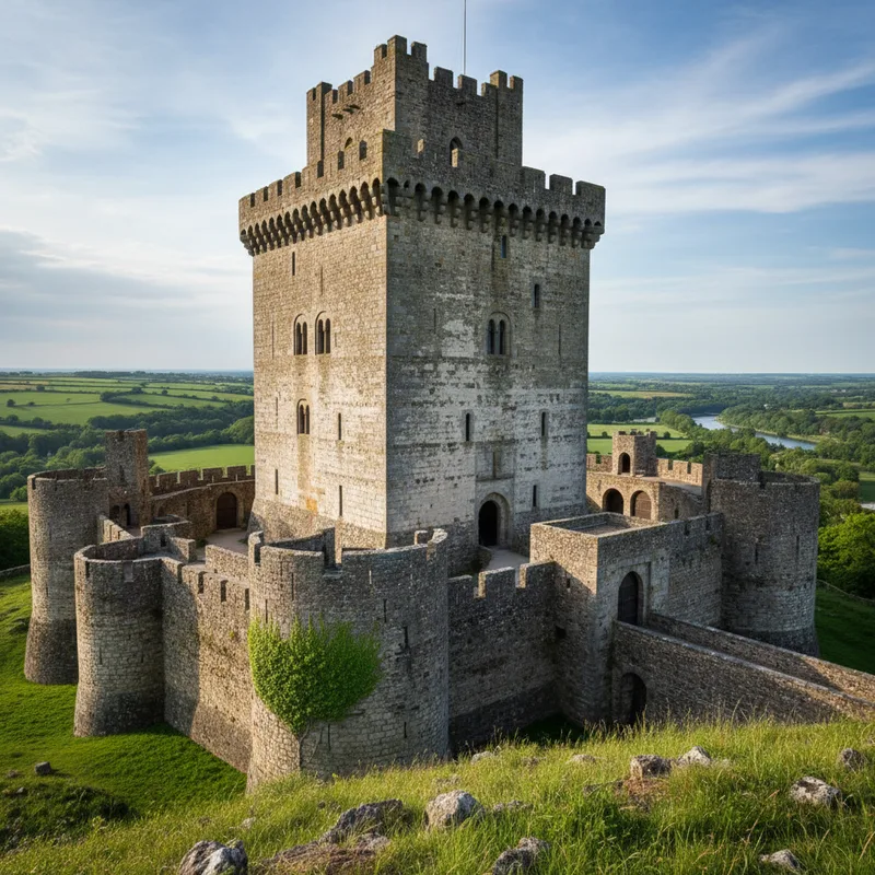 Le donjon de château fort : rôle, architecture et fonctions