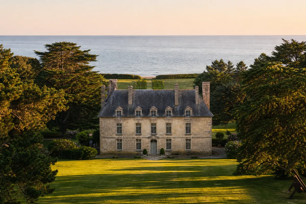 Louer un château en bord de mer : ce que le littoral impose