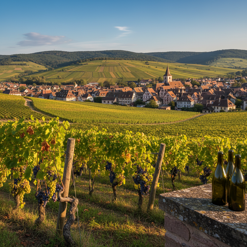 Route des vins d'Alsace : itinéraire complet de Marlenheim à Thann